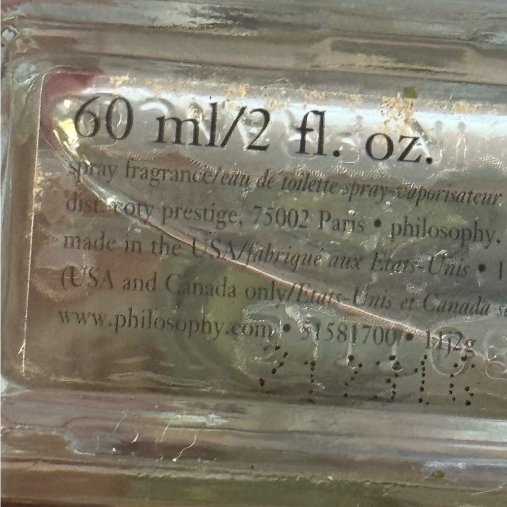 Philosophy Unconditional love 60ml 2 fl oz no box eau de toilette - Picture 5 of 7